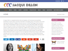 Tablet Screenshot of jacquidillon.org